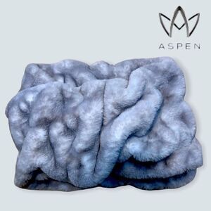 New Aspen infinity faux fur neck muffler scarf